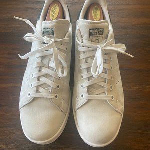 ADIDAS Stan Smith ADV - Men's 11 - Off white with green heel accent